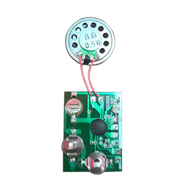 Single Push Button Sound Module Customized for greeting card 