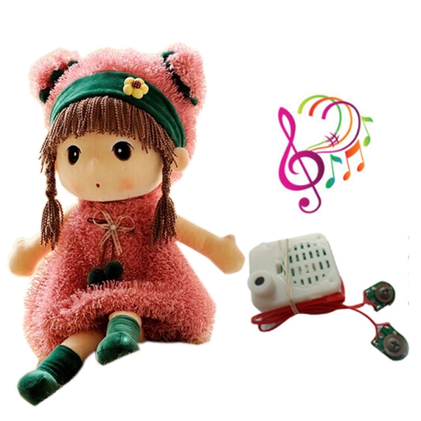 Bulk custom Voice recording and changing princess Plush doll 