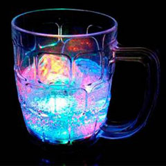 What is Light-emitting principle of luminous cup