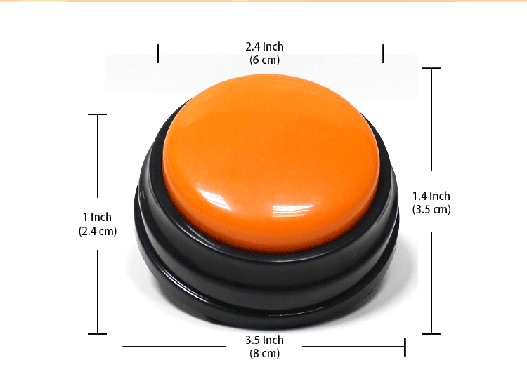 sound button size