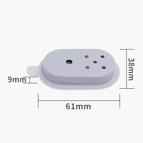 Easy sticker sound module with a light sensor